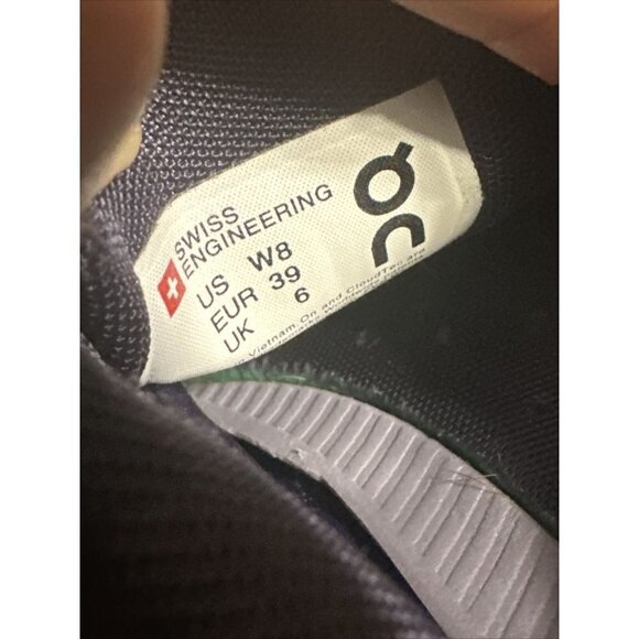 ON Cloud Women’s 8  Purple Violet Tide Helion Cloudtec Swiss Running Sneakers - Picture 5 of 6